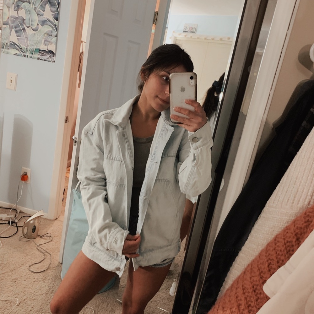 Habitual oversized jean jacket